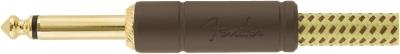 Fender Deluxe Düz/L Uçlu 4m Tweed Enstrüman Kablosu