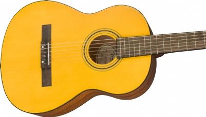 Fender ESC80 Educational Ceviz Klavye 3/4 Klasik Gitar