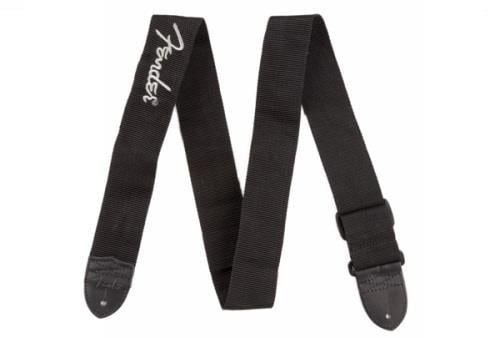 Fender Fender Logo Siyah/Gri Logo Gitar Askısı