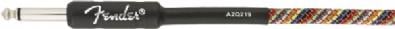 Fender Festival Düz/Düz Uçlu 5m Pure Hemp Rainbow Enstrüman Kablosu
