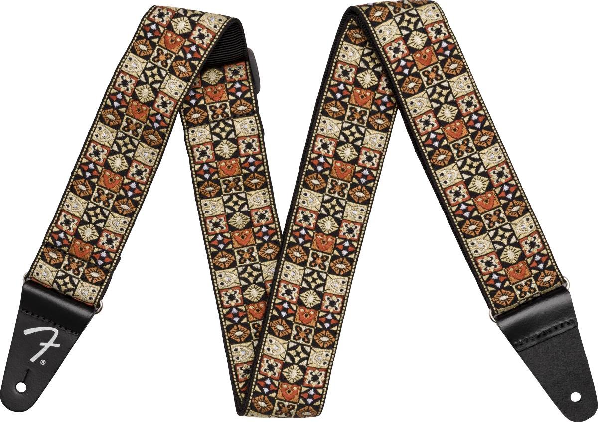 Fender Festival Tan Mosaic Gitar Askısı