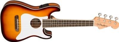 Fender Fullerton Strat Sunburst Elektro Ukulele