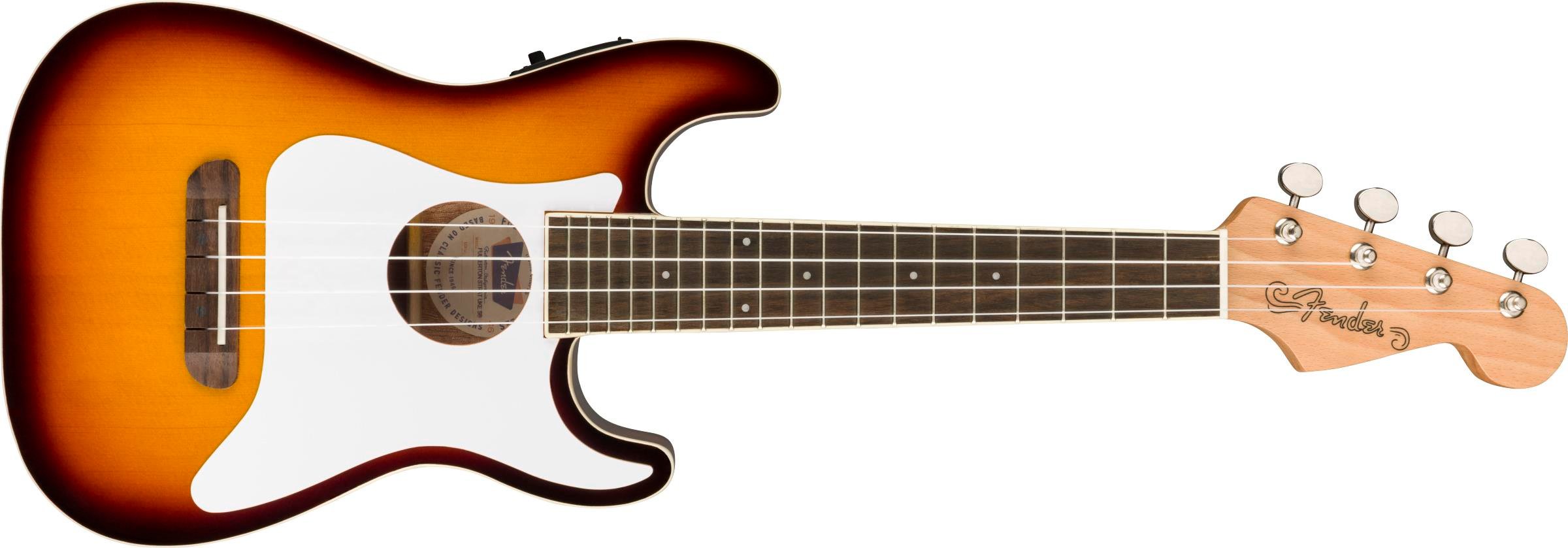 Fender Fullerton Strat Sunburst Elektro Ukulele