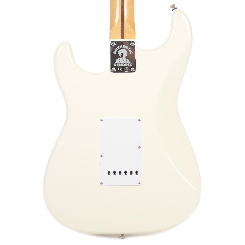 Fender Jimi Hendrix Stratocaster Akçaağaç Klavye Olympic White Elektro Gitar
