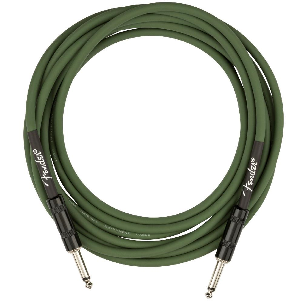Fender Joe Strummer Pro 4m Drab Yeşil Enstrüman Kablosu