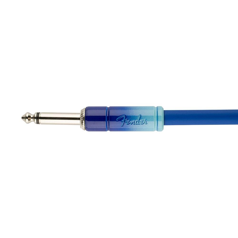 Fender Ombré Düz/Düz Uçlu 3m Belair Mavi Enstrüman Kablosu