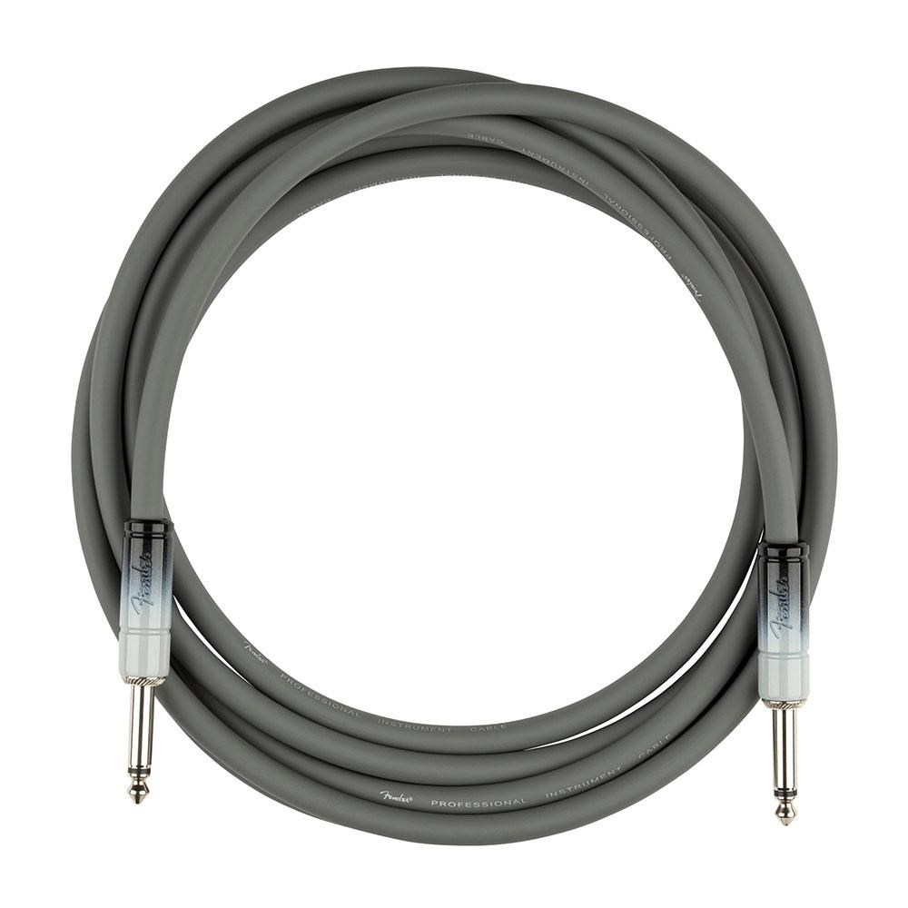 Fender Ombré Düz/Düz Uçlu 3m Silver Smoke Enstrüman Kablosu