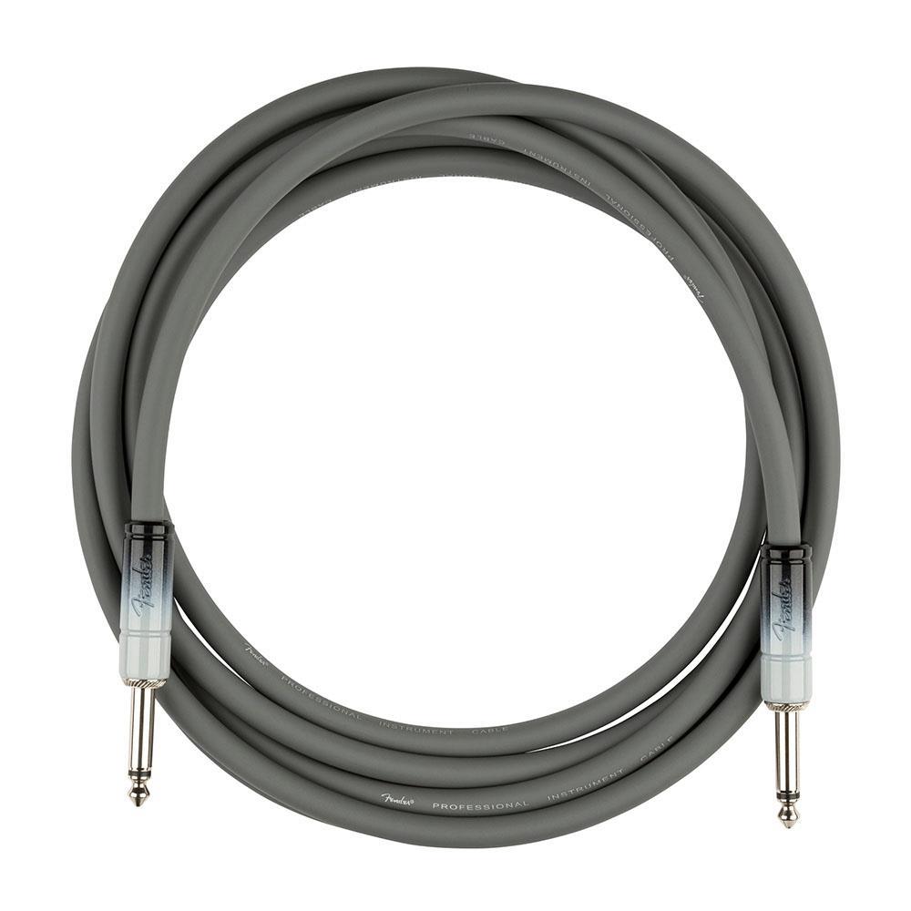 Fender Ombré Düz/Düz Uçlu 3m Silver Smoke Enstrüman Kablosu