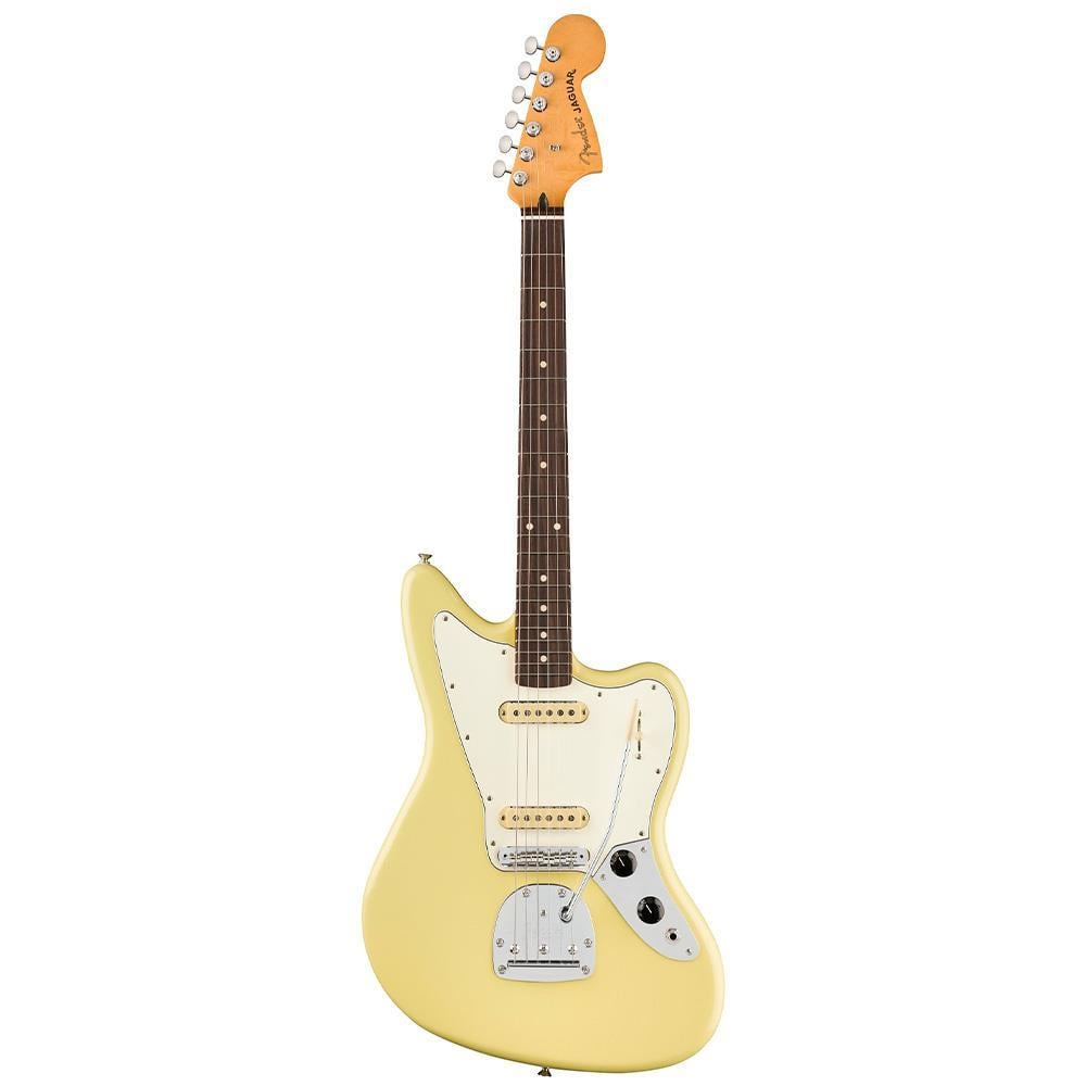 Fender Player II Jaguar Gülağacı Klavye Hialeah Yellow Elektro Gitar
