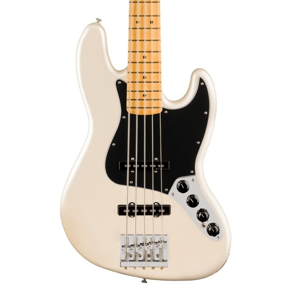Fender Player II Modified Active Jazz Bass V Akçaağaç Klavye Olympic Pearl 5 Telli Bas Gitar