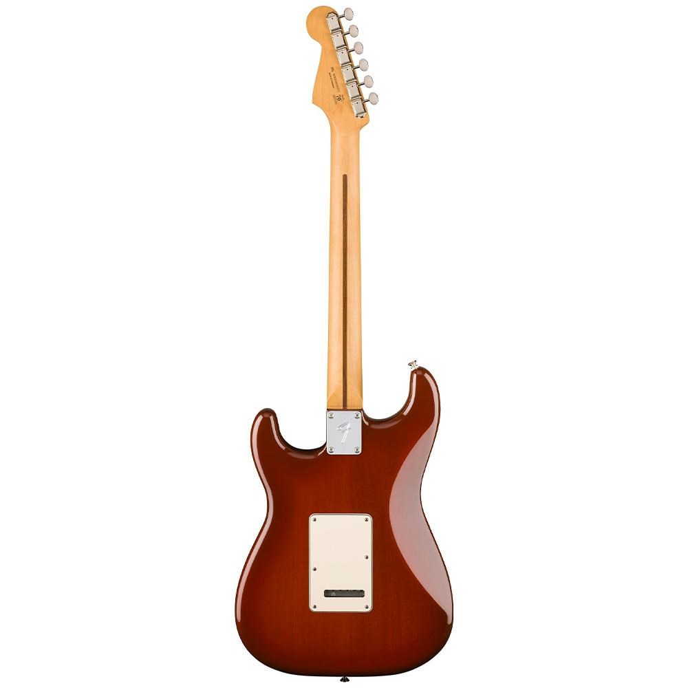 Fender Player II Stratocaster Chambered Mahogany Gövde Akçaağaç Klavye Transparent Mocha Burst Elektro Gitar
