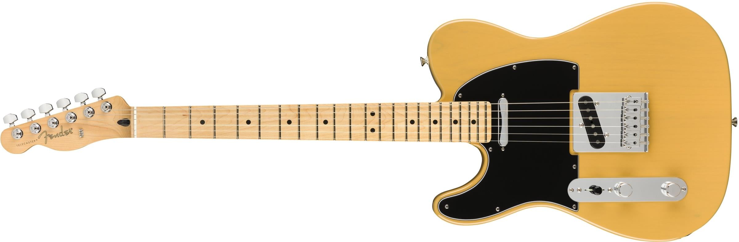 Fender Player Telecaster Akçaağaç Klavye Butterscotch Blonde Solak Elektro Gitar