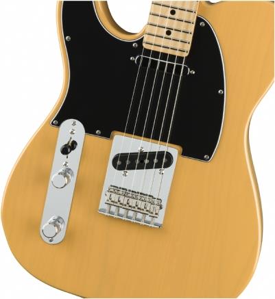 Fender Player Telecaster Akçaağaç Klavye Butterscotch Blonde Solak Elektro Gitar