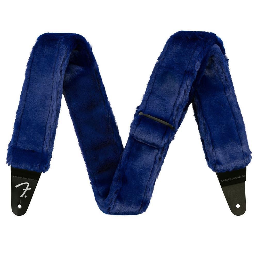 Fender Poodle Plush Blue Gitar Askısı