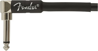 Fender Professional Düz/L Uçlu 3m Siyah Enstrüman Kablosu