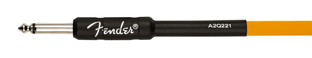 Fender Professional Fosforlu Turuncu 5m Enstrüman Kablosu