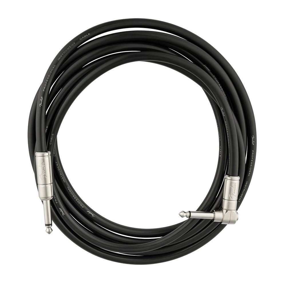 Fender Professional Kill Switch Düz/L Uçlu 5,5m Enstrüman Kablosu