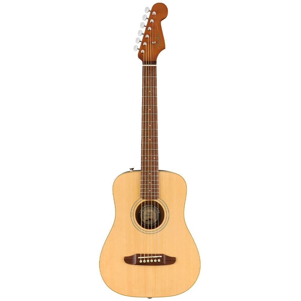 Fender Redondo Mini Natural Elektro Akustik Gitar