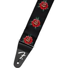Fender Rose Strap Red Gitar Askısı