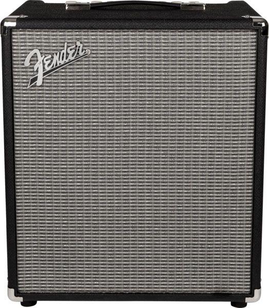 Fender Rumble 100 V3 Siyah/Gümüş Bas Gitar Amfisi