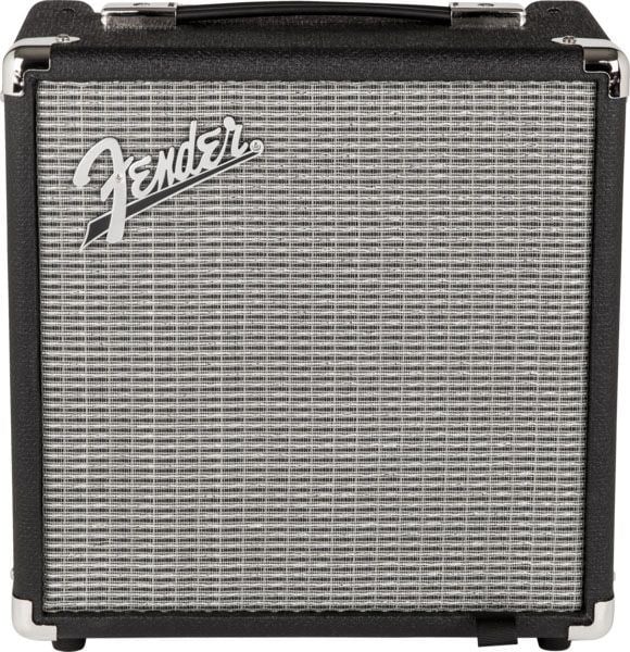 Fender Rumble 15 V3 Siyah and Gümüş Bas Gitar Amfisi
