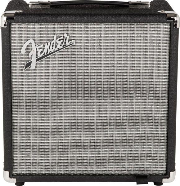 Fender Rumble 15 V3 Siyah and Gümüş Bas Gitar Amfisi