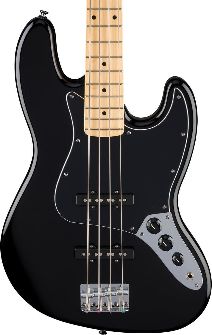 Fender Standard Jazz Bass Akçağaç Klavye Black Bas Gitar
