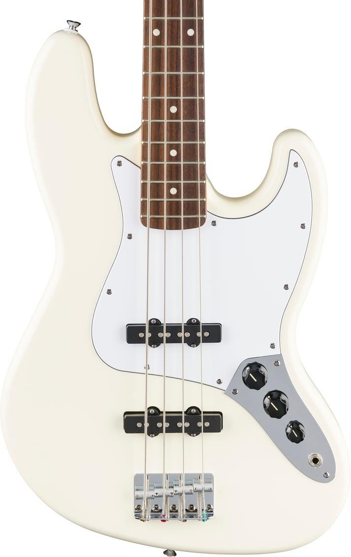 Fender Standard Jazz Bass Laurel Klavye Olympic White Bas Gitar
