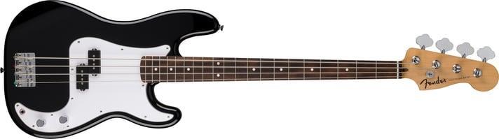 Fender Standard Precision Bass Laurel Klavye Black Bas Gitar
