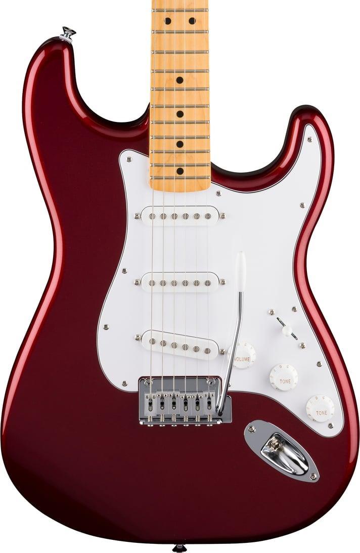 Fender Standard Stratocaster Akçaağaç Klavye Candy Cola Elektro Gitar