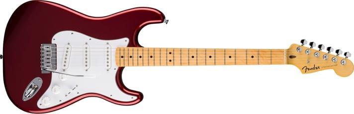 Fender Standard Stratocaster Akçaağaç Klavye Candy Cola Elektro Gitar