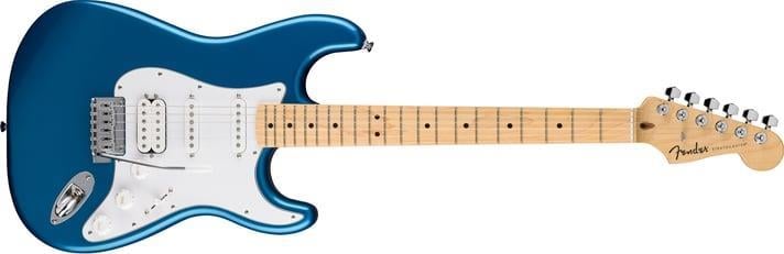 Fender Standard Stratocaster HSS Akçaağaç Klavye Aqua Marine Metallic Elektro Gitar