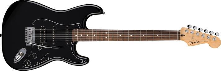 Fender Standard Stratocaster HSS Laurel Klavye Black Elektro Gitar