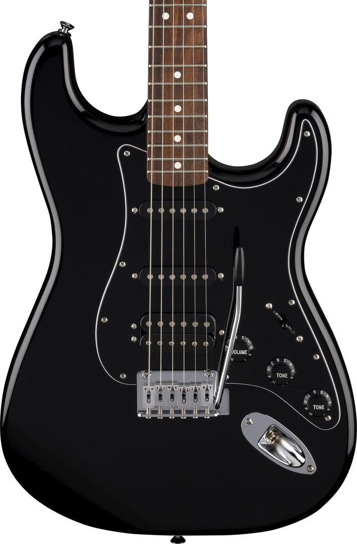 Fender Standard Stratocaster HSS Laurel Klavye Black Elektro Gitar