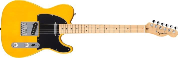 Fender Standard Telecaster Akçaağaç Klavye Butterscotch Blonde Elektro Gitar