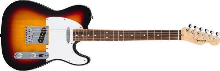 Fender Standard Telecaster Laurel Klavye 3 Ton Sunburst Elektro Gitar