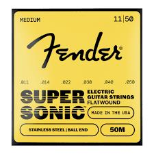 Fender SuperSonic 50M Flatwound Stainless Steel 011-050 Gitar Tel