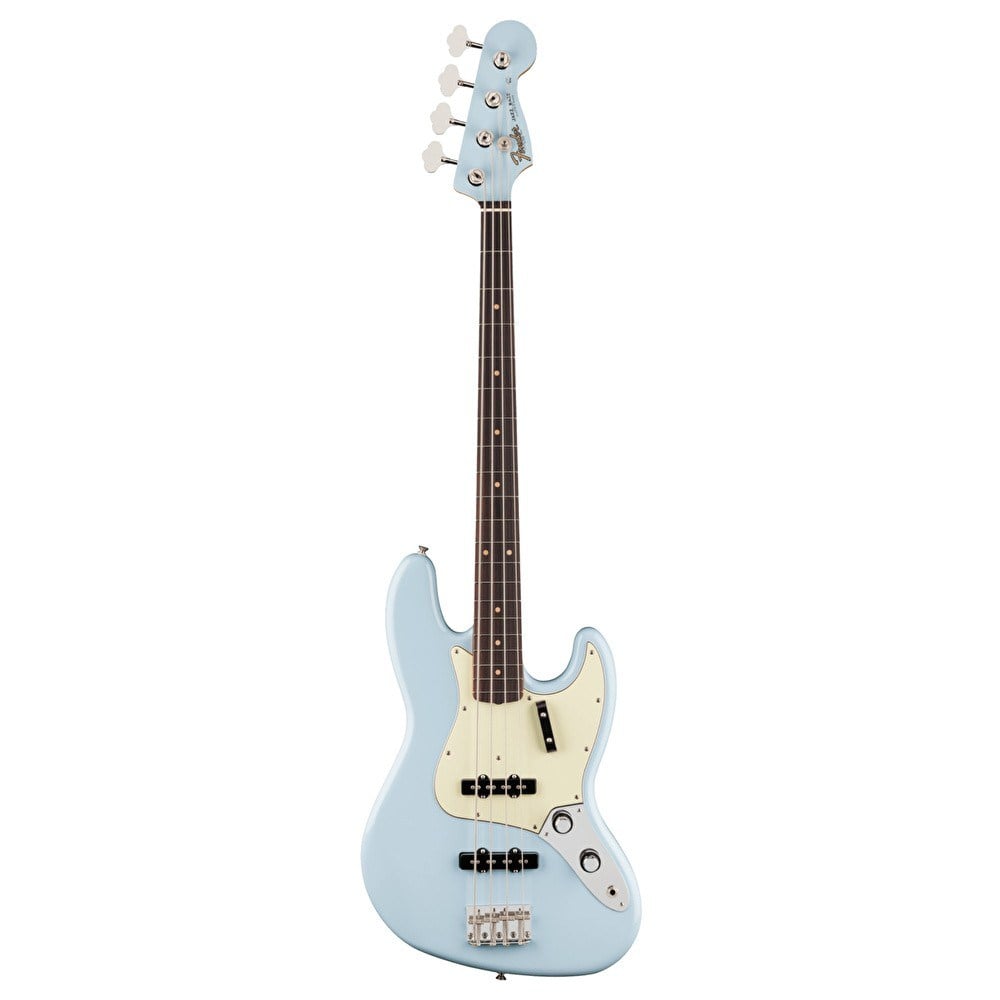 Fender Vintera III Early 60s Jazz Bass Gülağacı Klavye Sonic Blue Bas Gitar