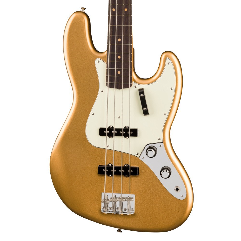 Fender Vintera III Early 60s Jazz Bass Gülağacı Klavye Aztec Gold Bas Gitar