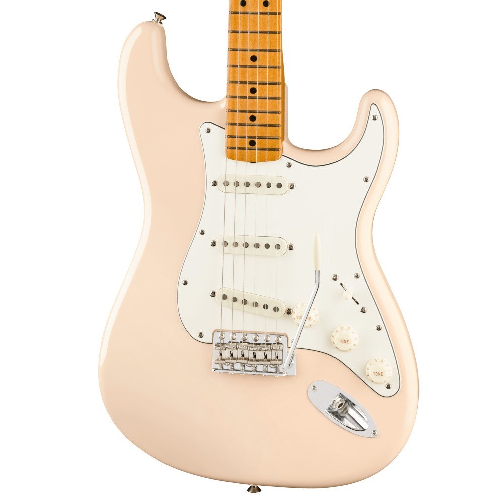 Fender Vintera III Late 60s Stratocaster Akçaağaç Klavye Olympic White Elektro Gitar