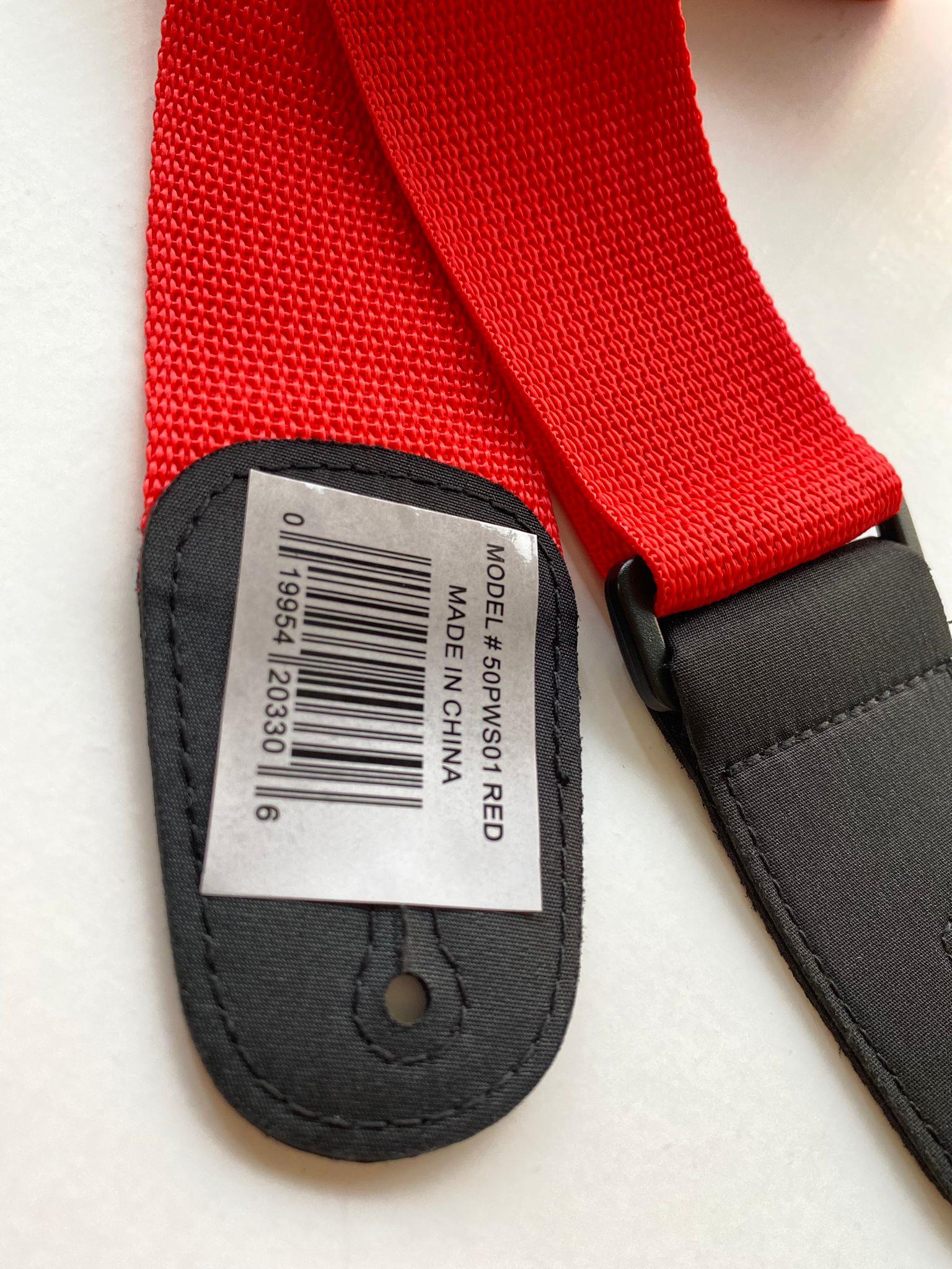 GİTAR ASKISI DOKUMA POLYPRO SPECIAL KIRMIZI