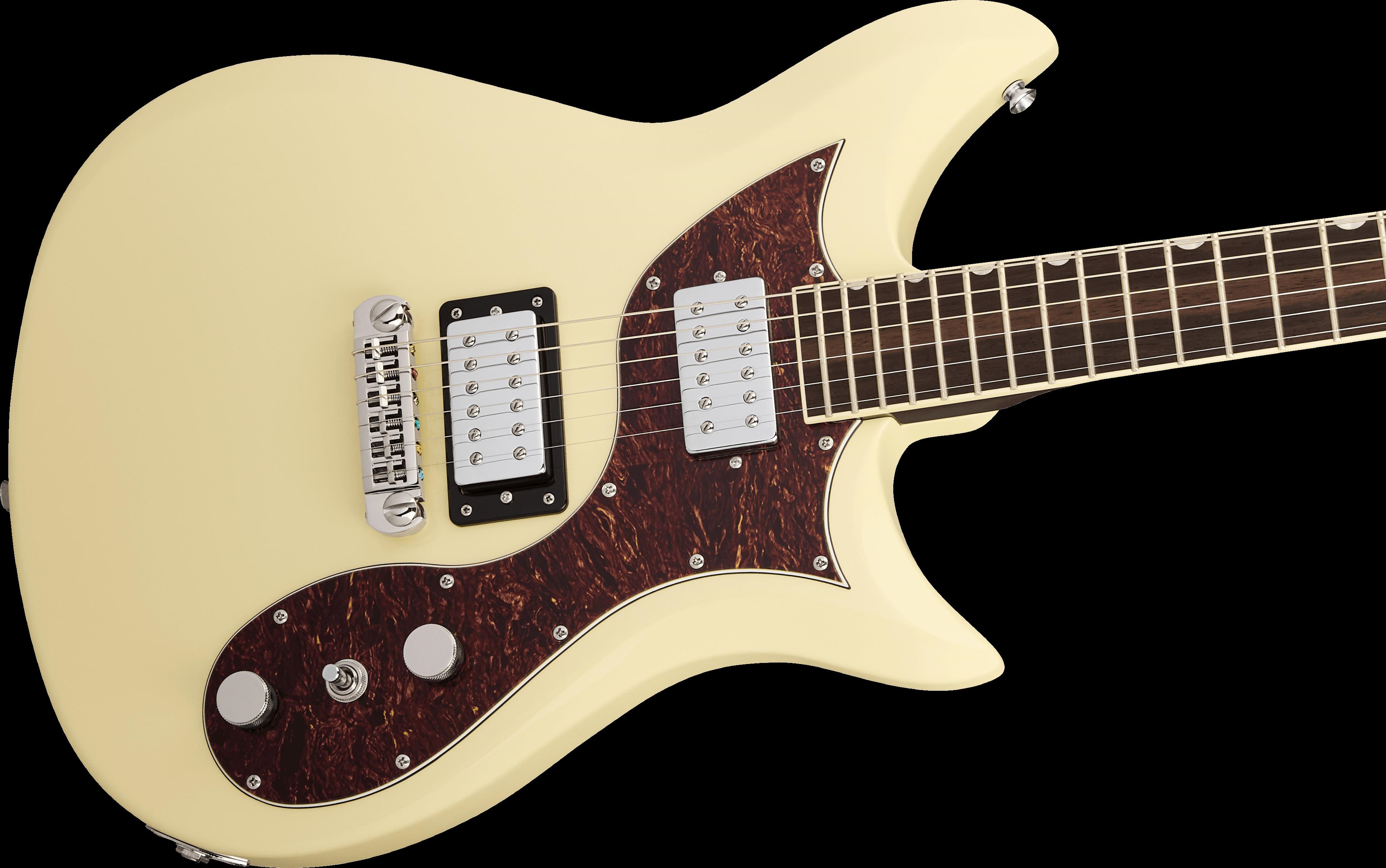Gretsch Electromatic CVT Double Cut Wraparound Laurel Klavye Vintage White Elektro Gitar