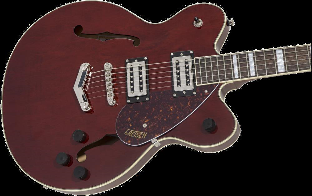 Gretsch G2622 Streamliner Center Block Double-Cut V-Stoptail Laurel Klavye BroadTron BT-2S Pickups Walnut Stain Elektro Gitar