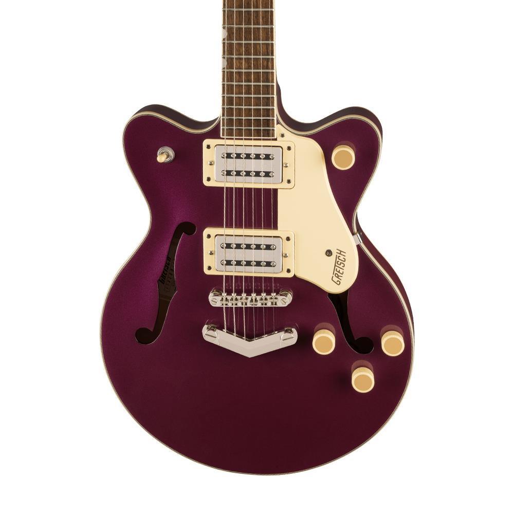 Gretsch G2655 Streamliner CB JR DC Burnt Orchid Elektro Gitar