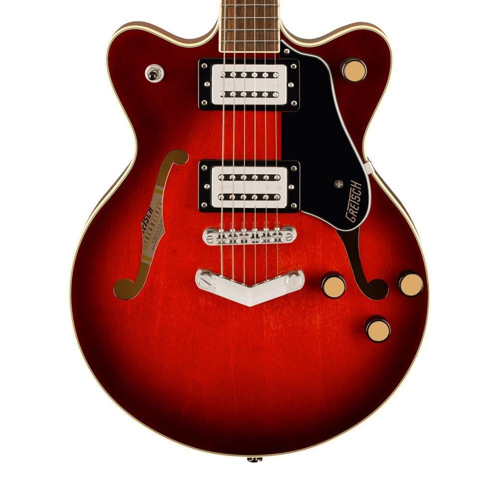 Gretsch G2655 Streamliner CB JR DC Claret Burst Elektro Gitar
