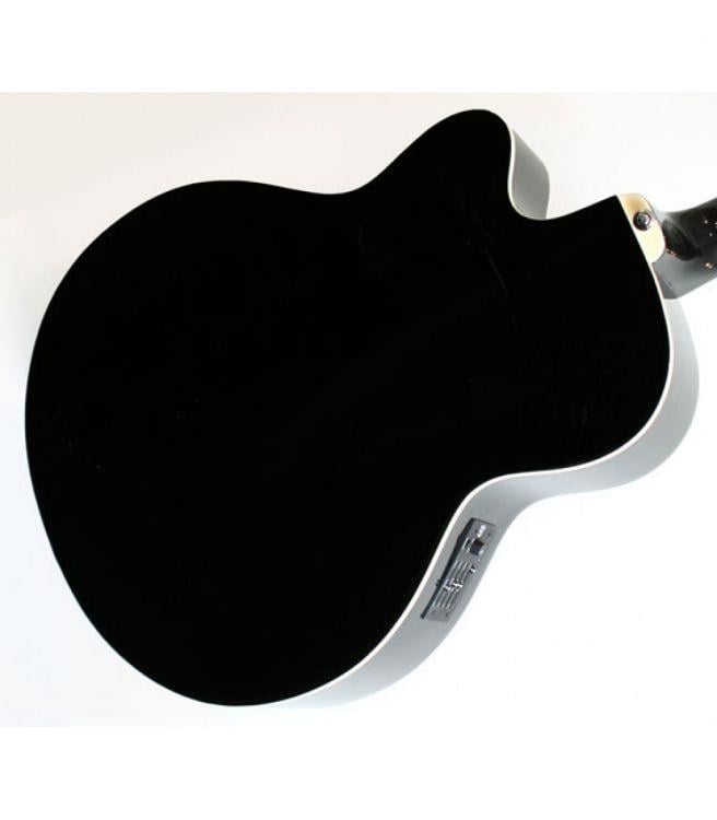 IBANEZ AEB8E-BK AEL Serisi Siyah Akustik Bas Gitar