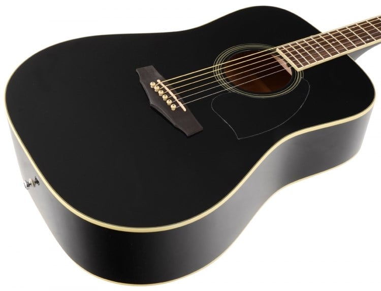 IBANEZ PF15-BK Siyah Akustik Gitar