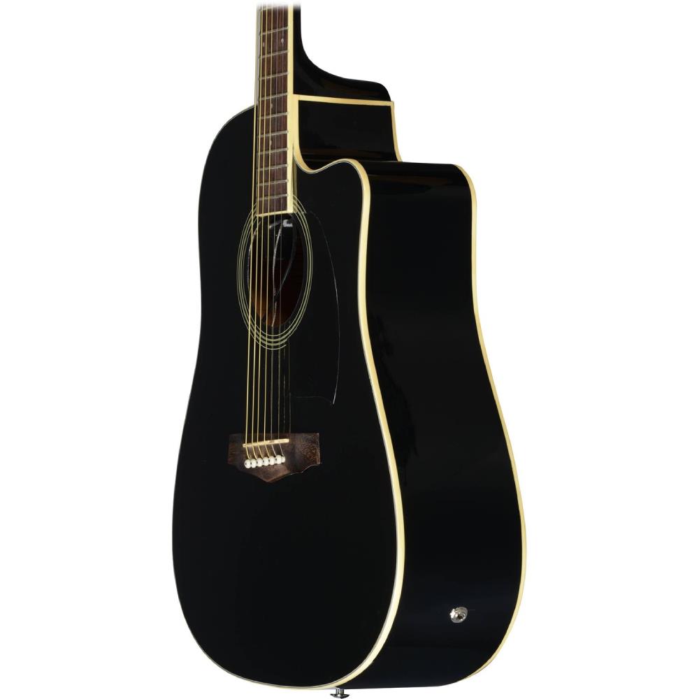 Ibanez PF15ECE-BK Elektro Akustik Gitar