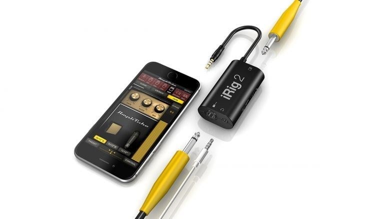 IK Multimedia iRig 2 Elektro & Bas Gitar Ses Kartı (iOS)