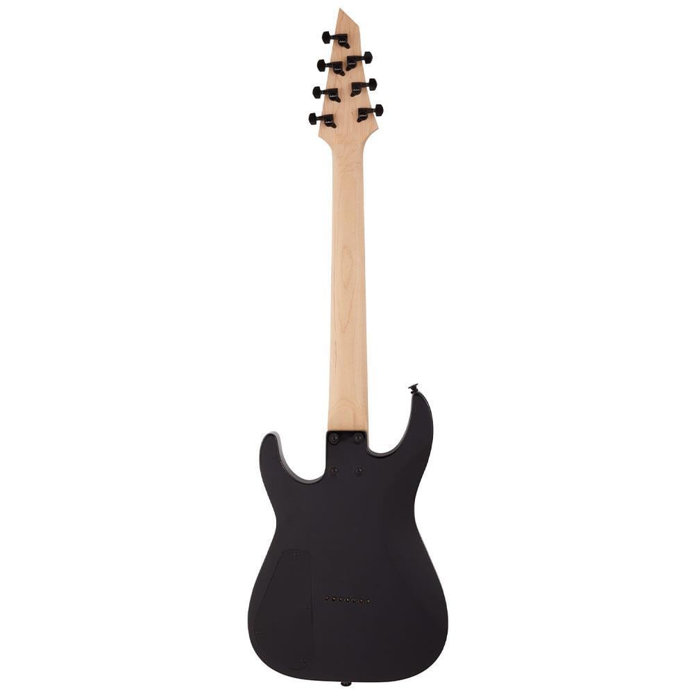 Jackson JS Dinky Arch Top JS22Q-7 DKA HT Amaranth Klavye Transparent Black Burst 7 Telli Elektro Gitar